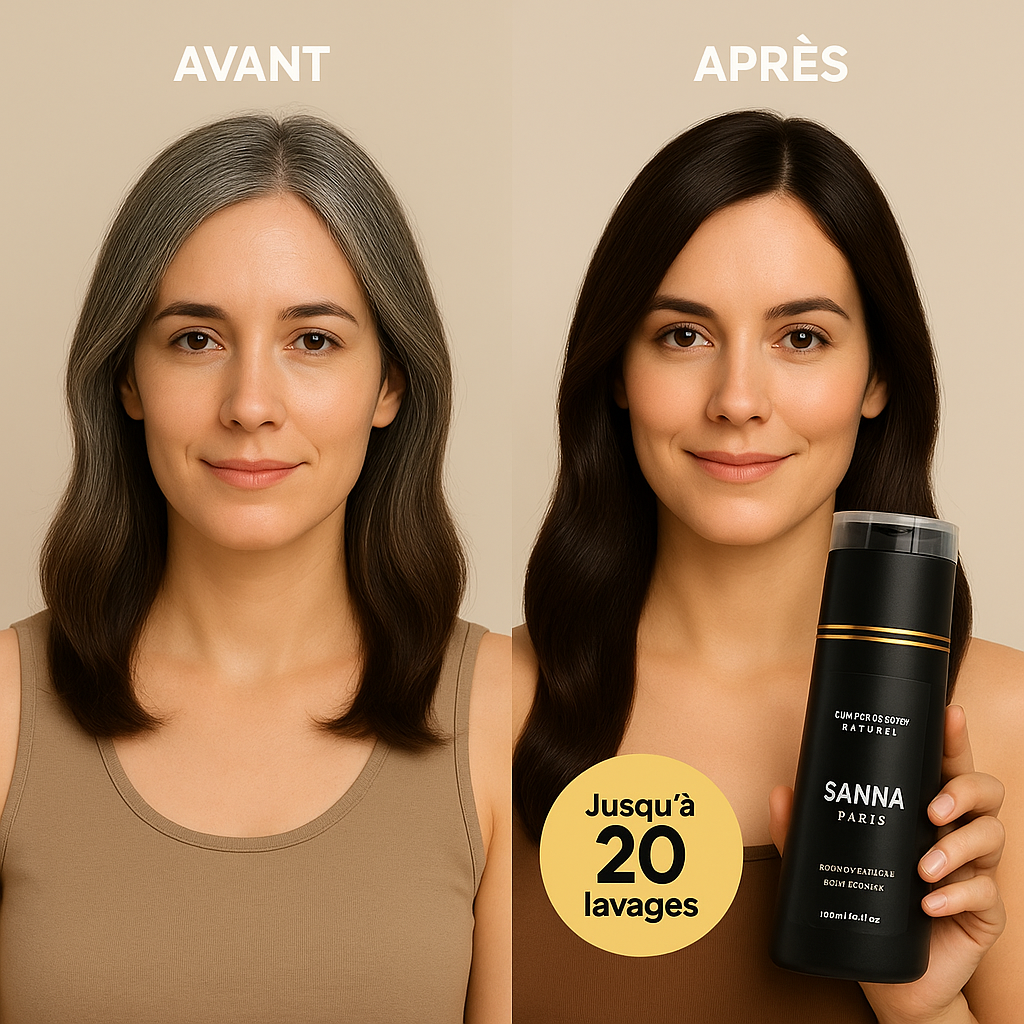 Shampoing colorant instantané NOVA HAIR PARIS