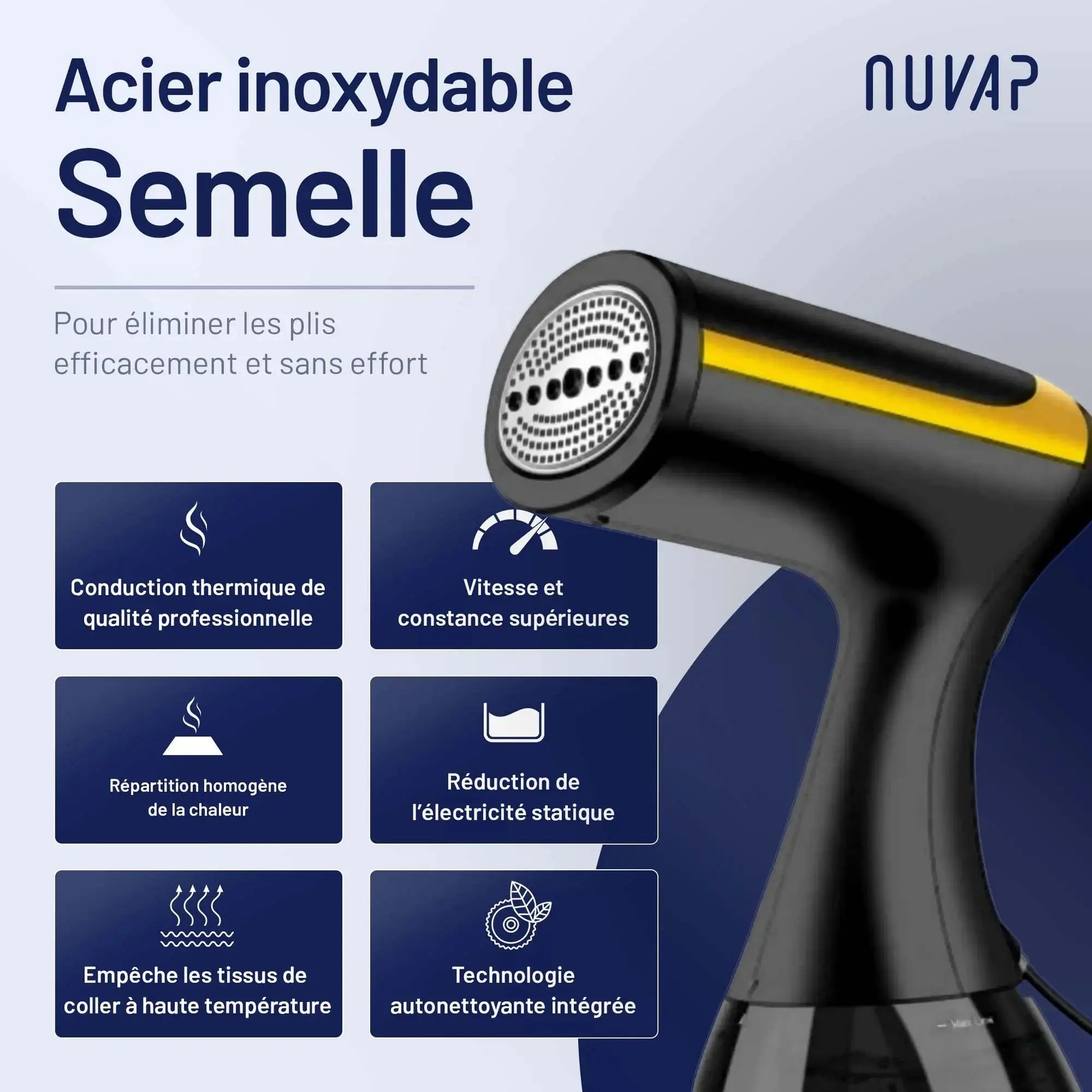 Défroisseur Vapeur - Nuvap® - NUVAP