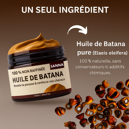 Huile naturelle pour la croissance des cheveux Batana+ BOTANIX
